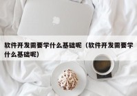 软件开发需要学什么基础呢（软件开发需要学什么基础呢）