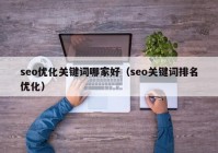 seo优化关键词哪家好（seo关键词排名优化）