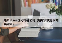 哈尔滨seo优化排名公司（哈尔滨优化网站关键词）