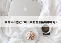 丰南seo优化公司（丰南企业拓展哪家好）